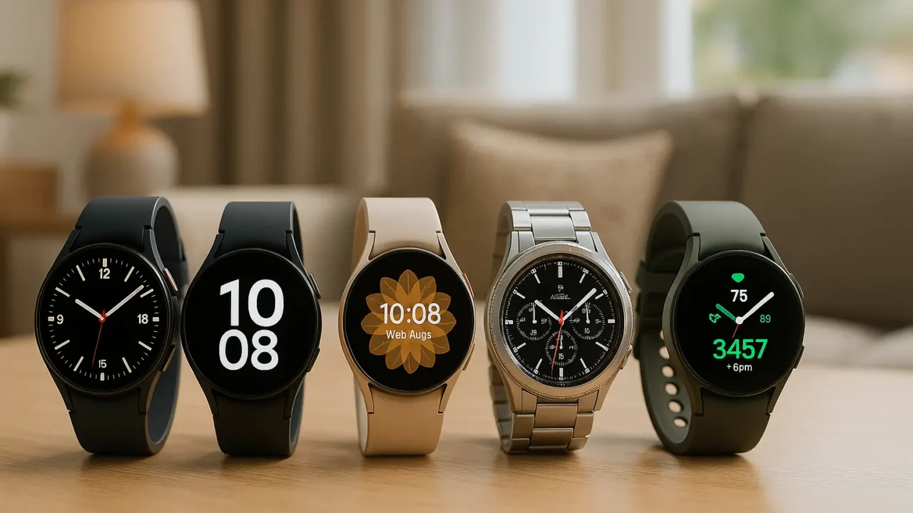 Top 5 Opções de smartwatch Samsung ultra