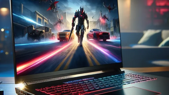 Acer Nitro V - Laptop para Jogos com Ryzen 5, RTX 4050 e 32GB RAM