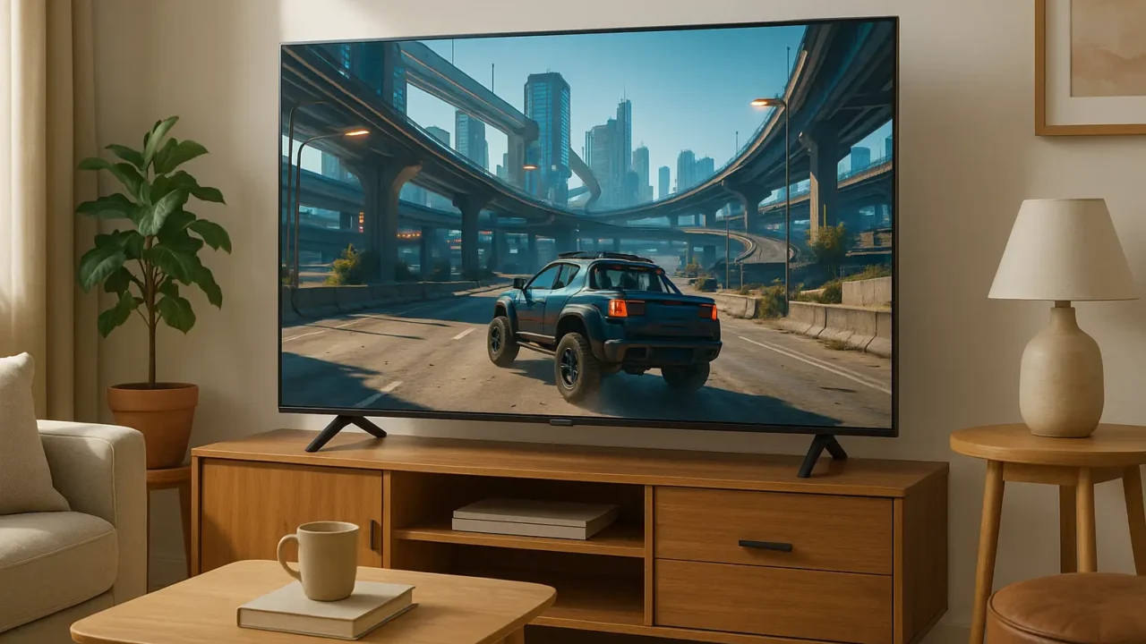 Cinco Principais Modelos de smart TV 50 polegadas Samsung 50du7700 gaming hub 4k led