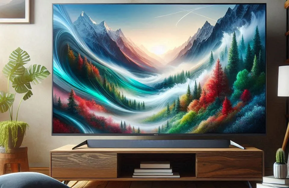 Smart TV QLED 65 4K Toshiba Google TV com HDMI e Wi-Fi