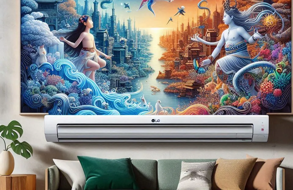 Ar Condicionado Split Hi Wall LG Dual Inverter Voice +IA 12.000 BTU/h Frio S3-Q12JA31B – 127 Volts