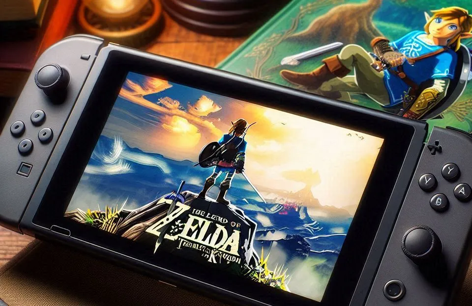 Nintendo Switch OLED: The Legend of Zelda: Tears of the Kingdom Edition - O Console Perfeito para os Fãs de Zelda
