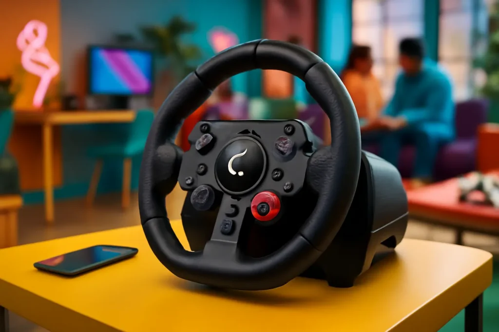 Principais Cinco logitech volante