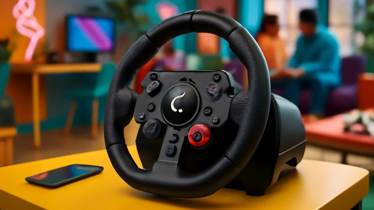 Principais Cinco logitech volante