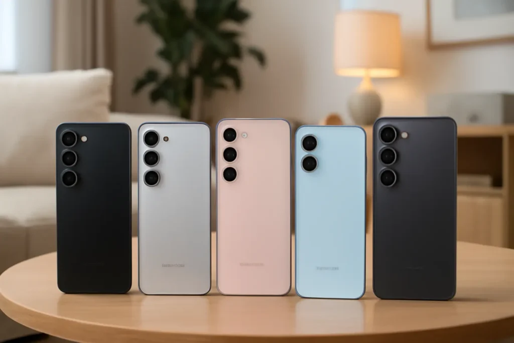 Os 5 Principais Modelos de celular Samsung Galaxy S25