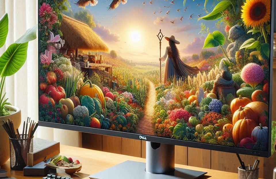 Monitor 23.8" Dell P2422H: Resolução Full HD e Conectividade Completa