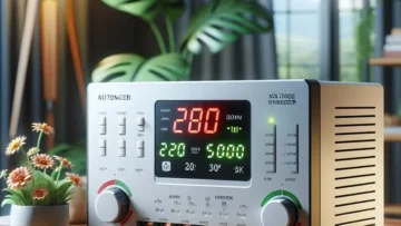 Estabilizador Automático de Tensão 220V para Eletrodomésticos: 5000VA