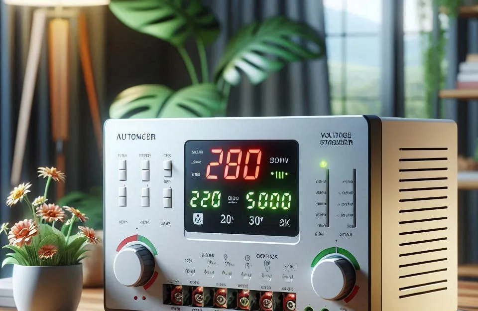 Estabilizador Automático de Tensão 220V para Eletrodomésticos: 5000VA