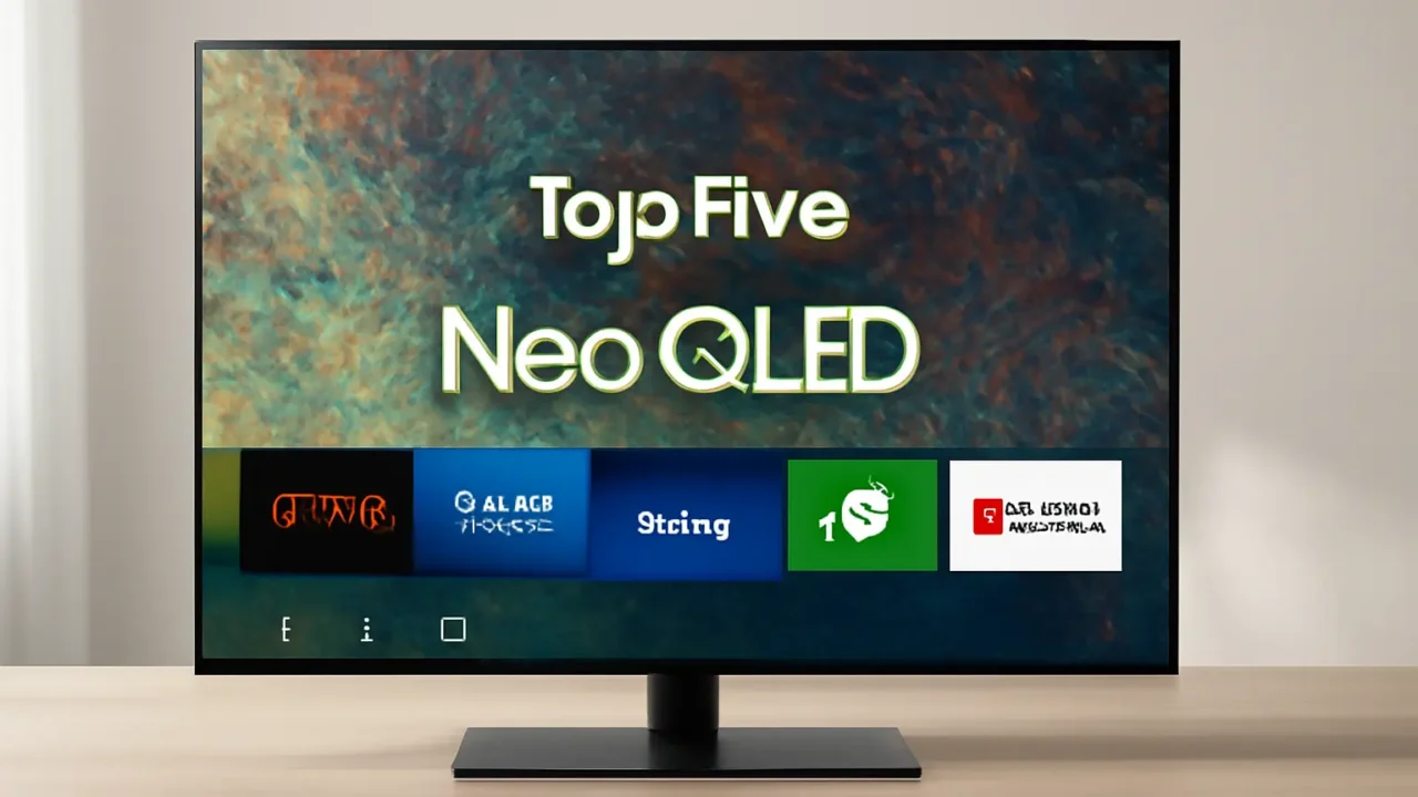 Top Cinco Modelos de smart gaming TV NEO QLED 4k Samsung