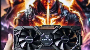 Placa de Vídeo PowerColor RX 6600 Fighter 8GB GDDR6