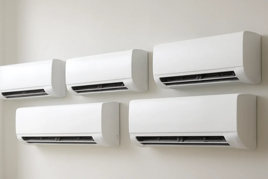 Cinco Principais Modelos de ar condicionado split inverter 9000