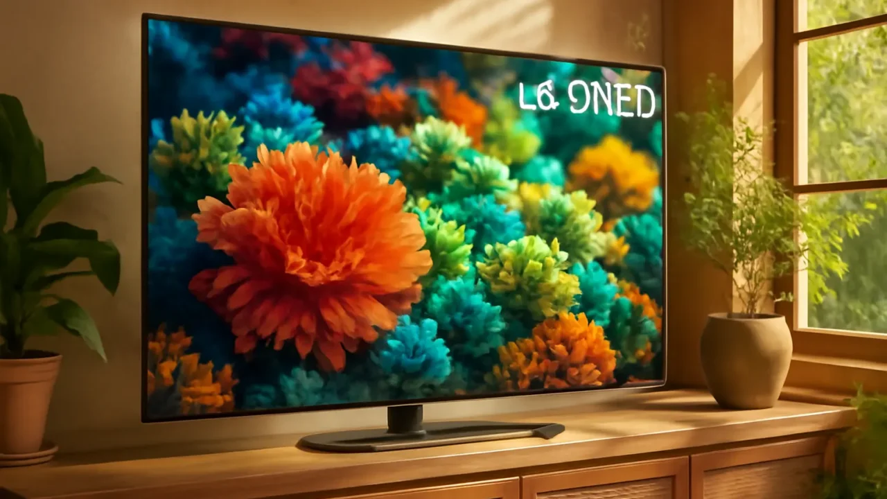 Principais Cinco LG smart TV QNED
