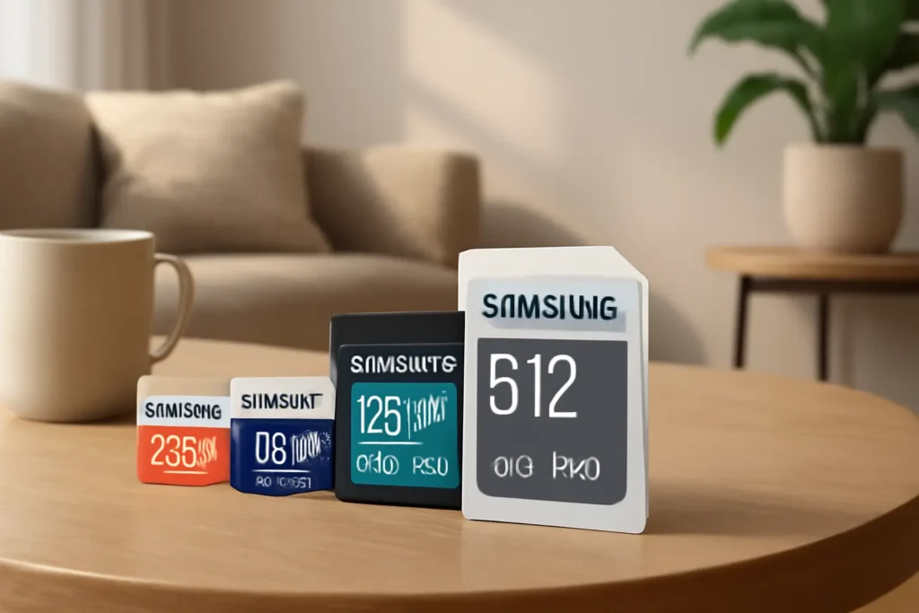 Os 5 Principais Modelos de Samsung EVO series