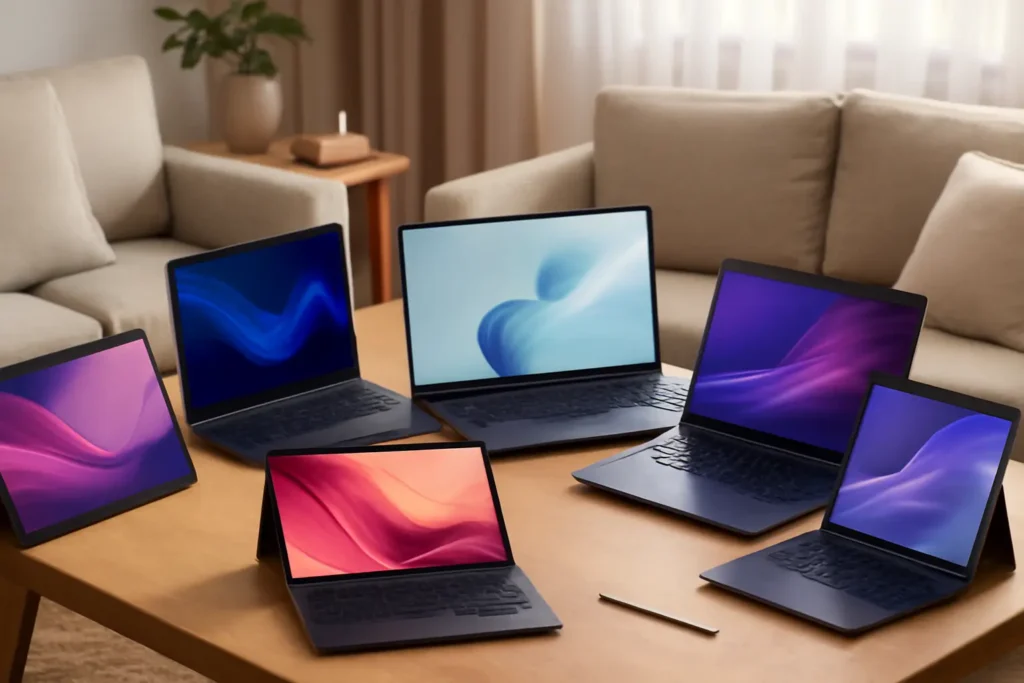 Cinco Principais Modelos de notebook Galaxy