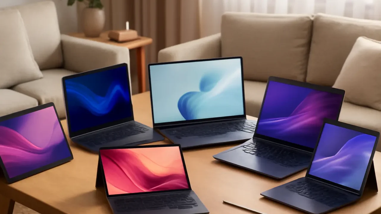 Cinco Principais Modelos de notebook Galaxy