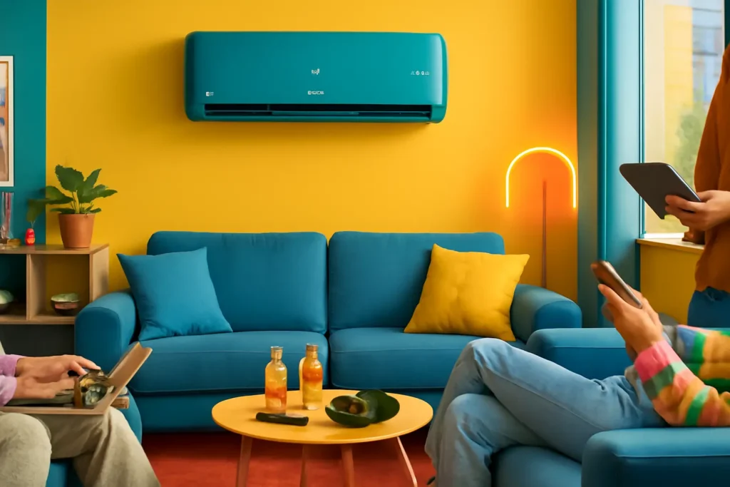 Principais 5 ar condicionado split inverter 9000 btus Electrolux color adapt