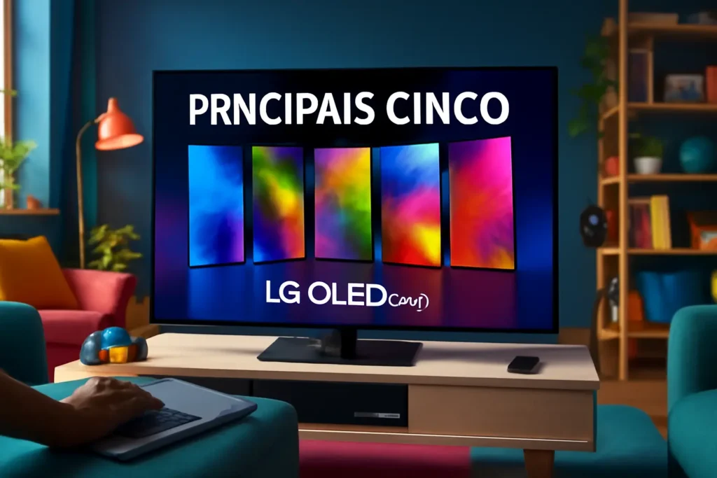 Principais Cinco LG OLED EVO