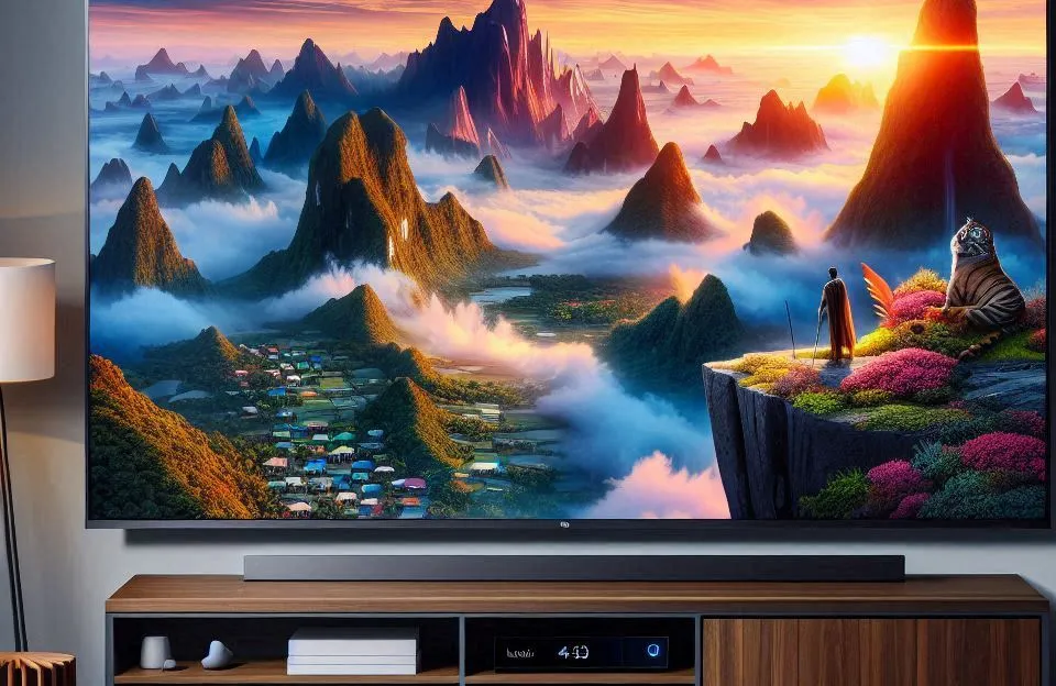 Smart TV LG 43" 4K webOS 23 com ThinQ AI e Alexa