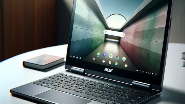 Acer Chromebook Touchscreen com Caneta Stylus e Intel i3