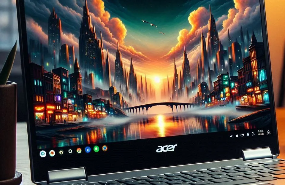 Acer Chromebook Plus: Laptop Touchscreen FHD de 14" com Intel i3, 8GB RAM e SSD 512GB