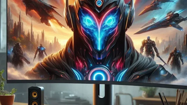 Monitor Gamer Pichau Cepheus VPRO32 32" VA Curvo 2K 165Hz 1ms