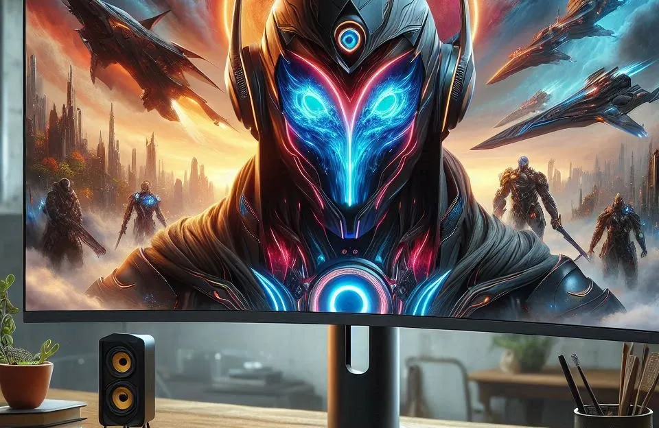 Monitor Gamer Pichau Cepheus VPRO32 32" VA Curvo 2K 165Hz 1ms