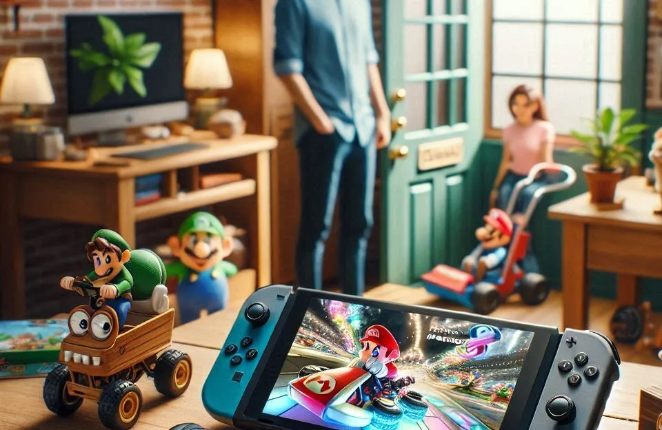 Nintendo Switch com Mario Kart 8 Deluxe – Vale a Pena?