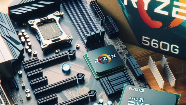 Kit Upgrade AMD Ryzen 5 5600G com Placa Mãe A520M e 16GB DDR4