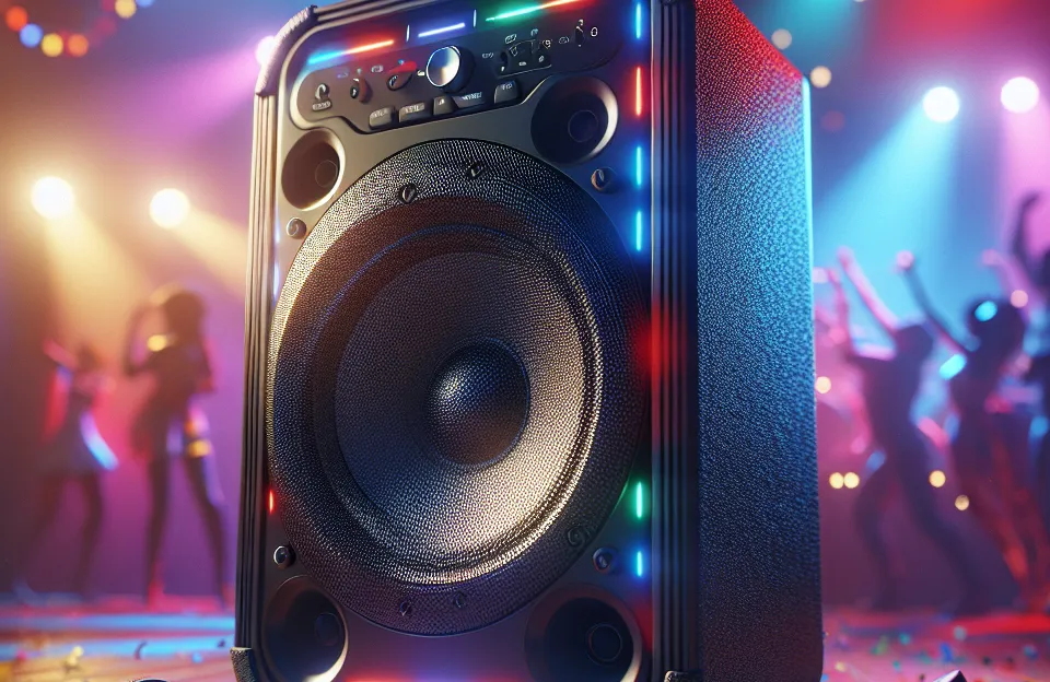 JBL PartyBox Encore – Potência e Diversão com Microfone