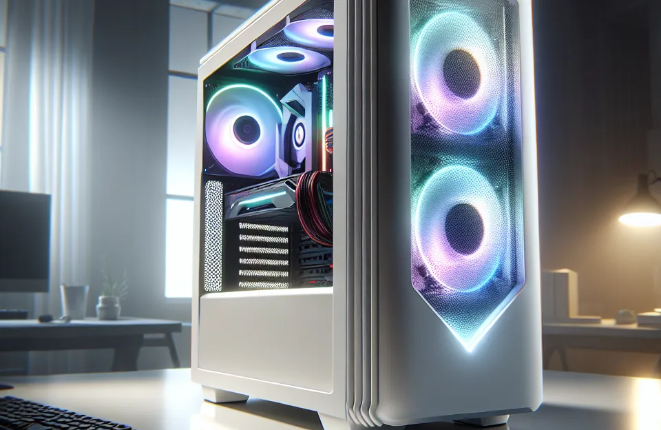 Gabinete Gamer NZXT H9 Elite Branco com Fan – Design e Performance