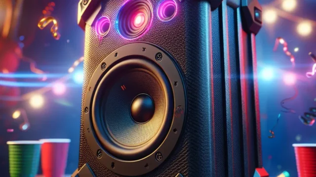 JBL PartyBox Club 120 Bluetooth, Show de Luzes, 160W RMS
