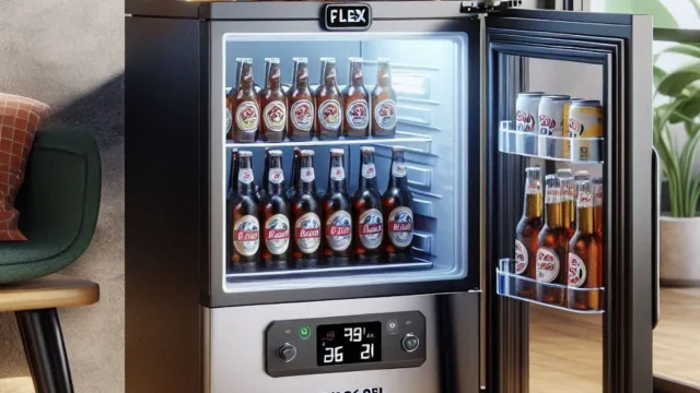Cervejeira Flex 96L Midea 110V com Porta de Vidro