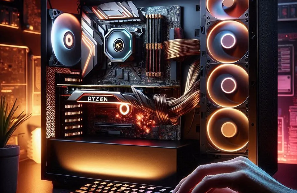 Monte seu PC: Ryzen 7 5700, RX 6750 XT, 16GB, 480GB SSD