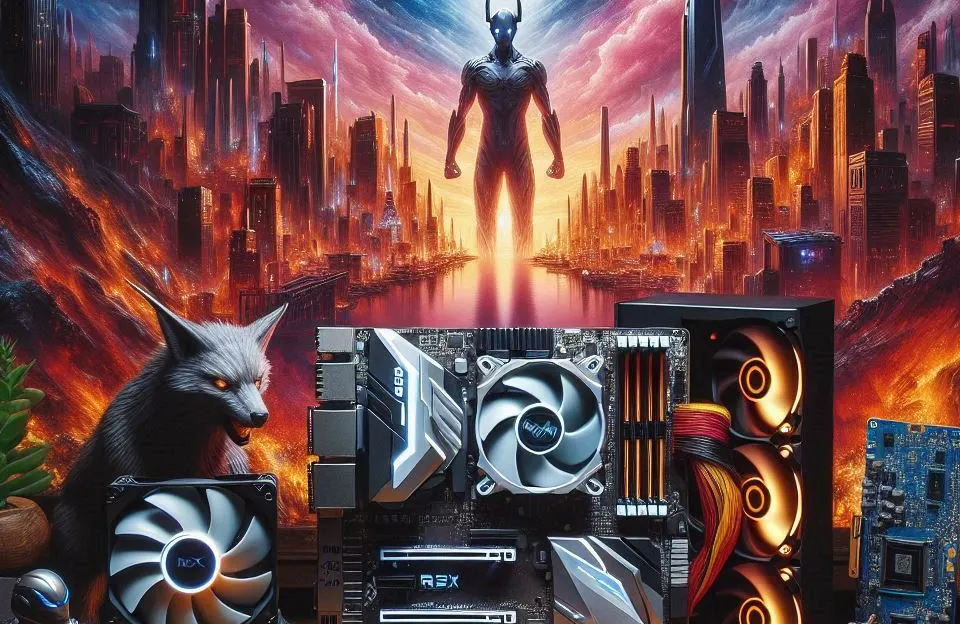 Monte seu PC: Ryzen 7 5700X, RX 6750 XT, 16GB, 512GB SSD