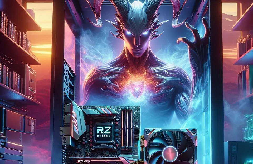 Monte seu PC: Ryzen 5 5500, RX 5600, 16GB, 480GB SSD