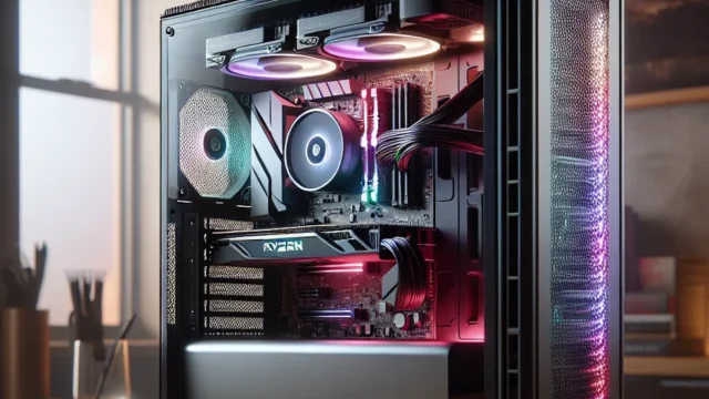 Monte seu PC: Ryzen 5 5500, RX 580, 16GB, 480GB SSD