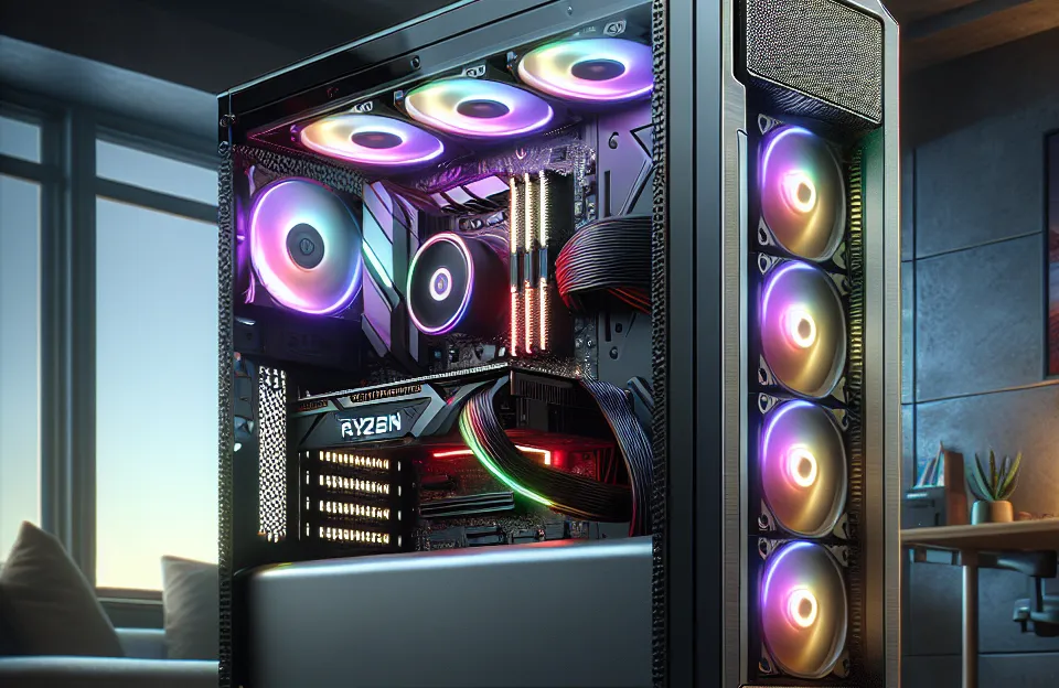 Monte seu PC: Ryzen 5 5600X, RTX 2060 Super, 32GB, 1TB SSD
