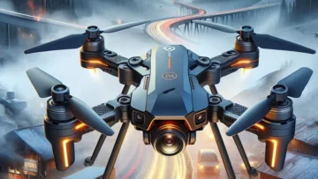 TENSSENX Drone GPS dobrável com câmera UHD 4K