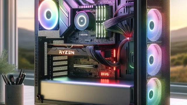 Monte seu PC: Ryzen 5 5500, RX 580, 16GB, 480GB SSD