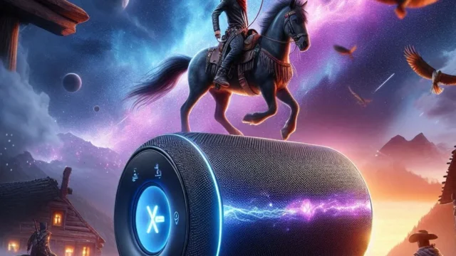 Caixa Acústica LG XBOOM RN7 – Som Potente e Iluminação LED