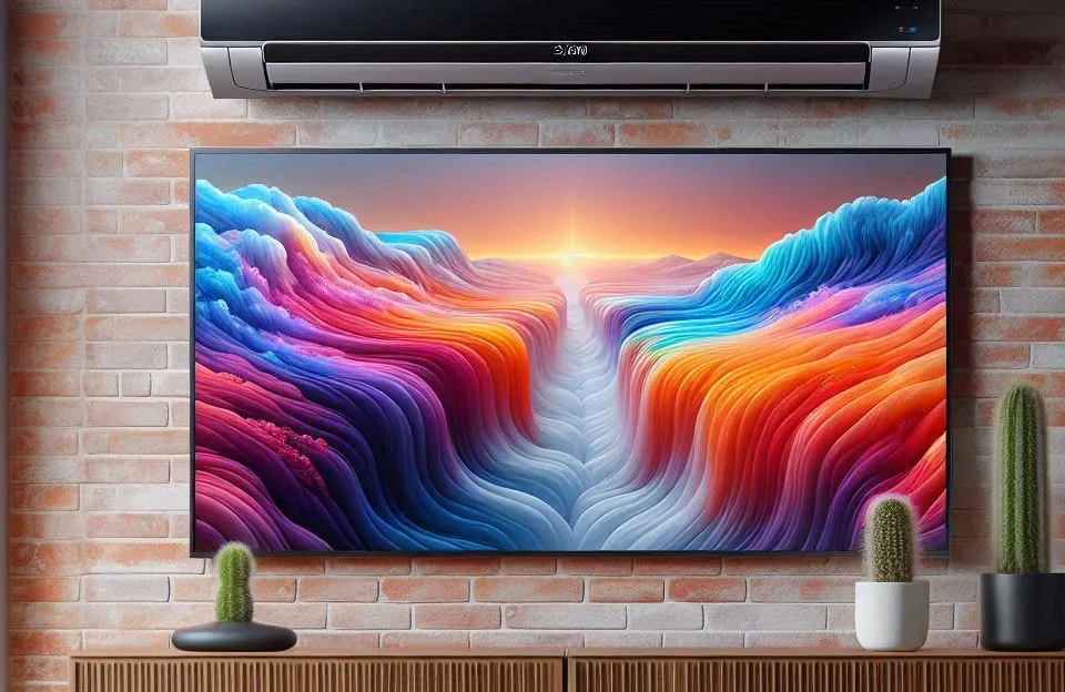 Ar-condicionado Split Inverter 18000 Btus Samsung Windfree Connect Black High Wall Quente e Frio