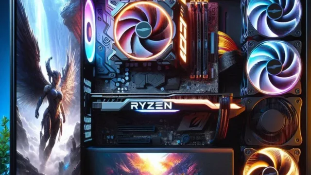 Monte seu PC: Ryzen 5 5500, RX 580, 16GB, 480GB SSD