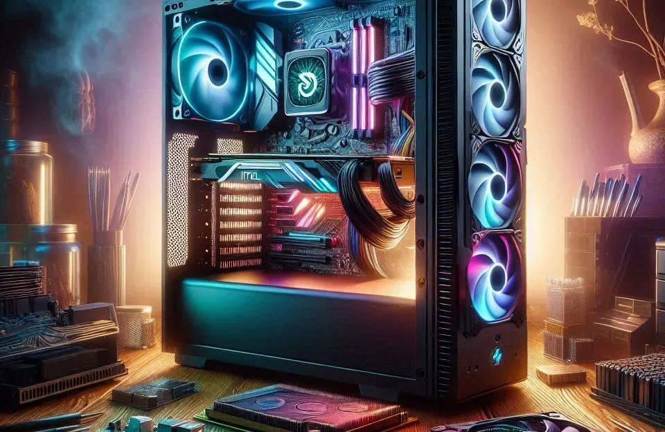 Monte seu PC: Intel i7-14700F, RTX 4070 Super, 16GB, 1TB SSD