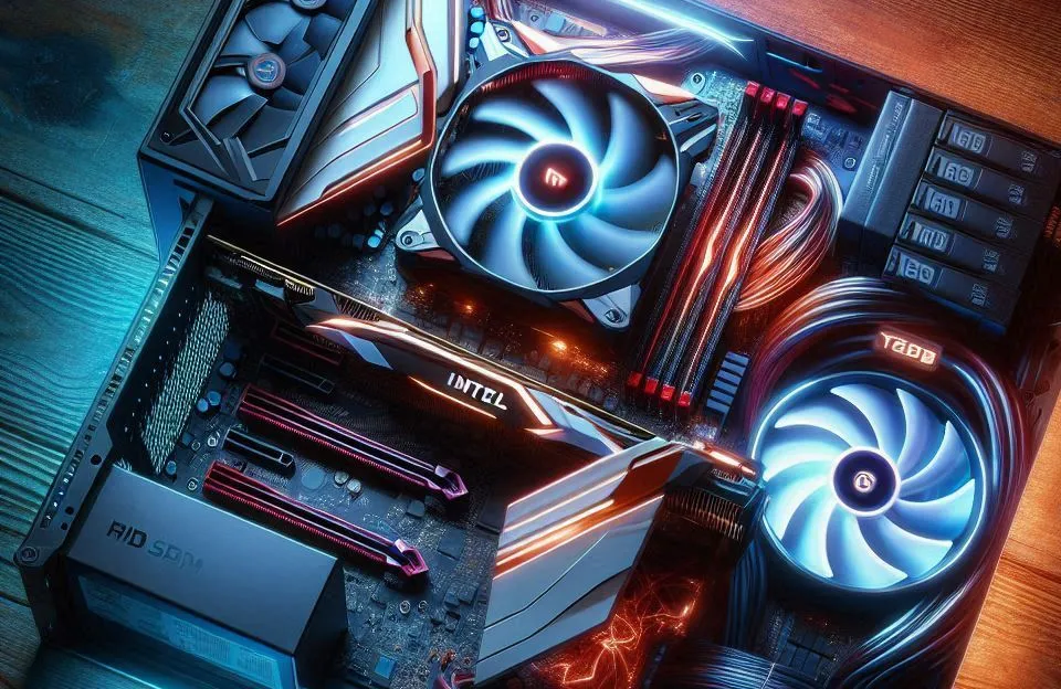 Monte seu PC: Intel i5-10400F, Radeon RX 5600 6GB, 16GB, 480GB SSD
