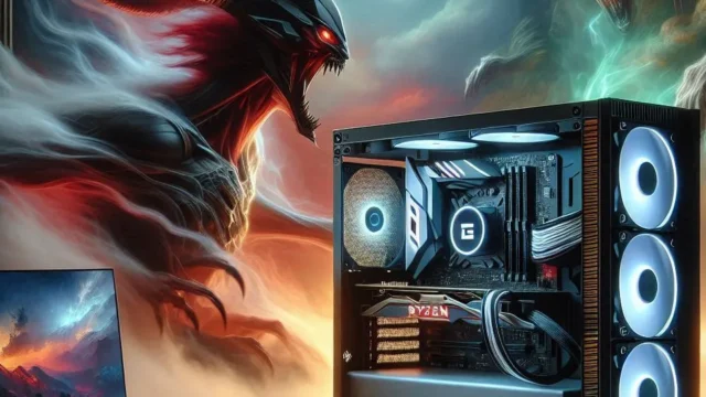 Monte seu PC: Ryzen 7 7700, RTX 4060 Ti, 32GB DDR5, 1TB SSD