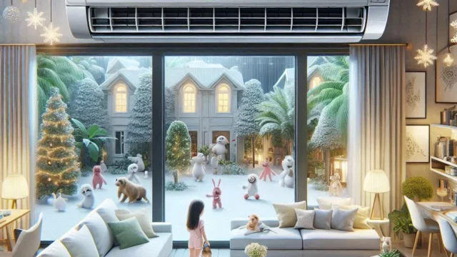 Ar Condicionado LG Dual Inverter Voice 9.000 BTUs Quente e Frio