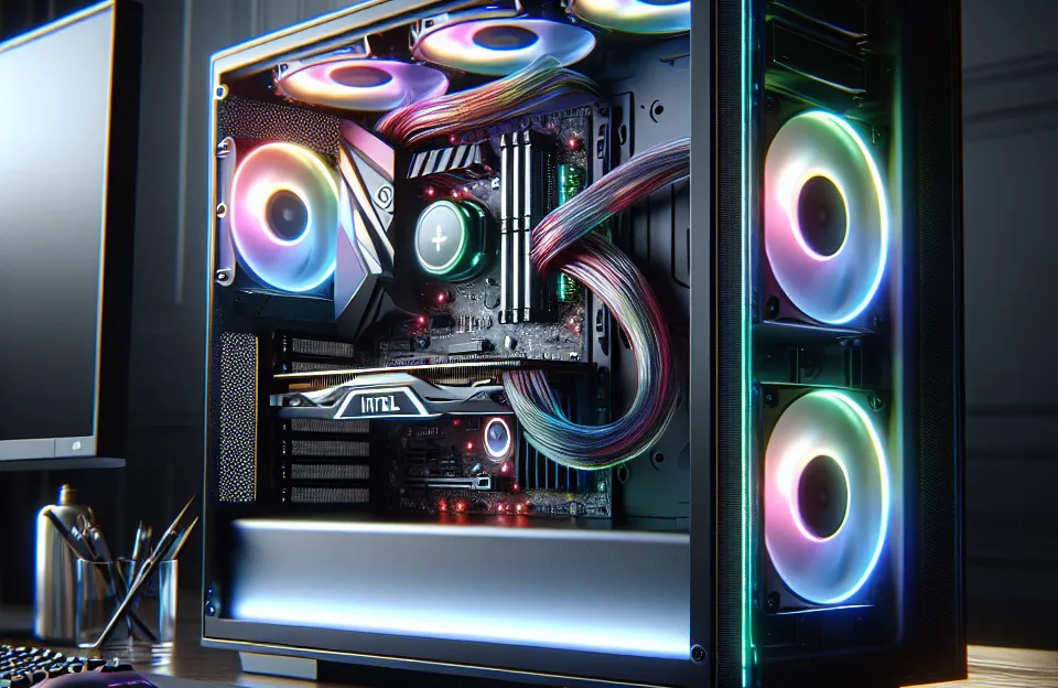 Monte seu PC: Intel i5-14600K, RTX 4060 Ti, 16GB, 480GB SSD