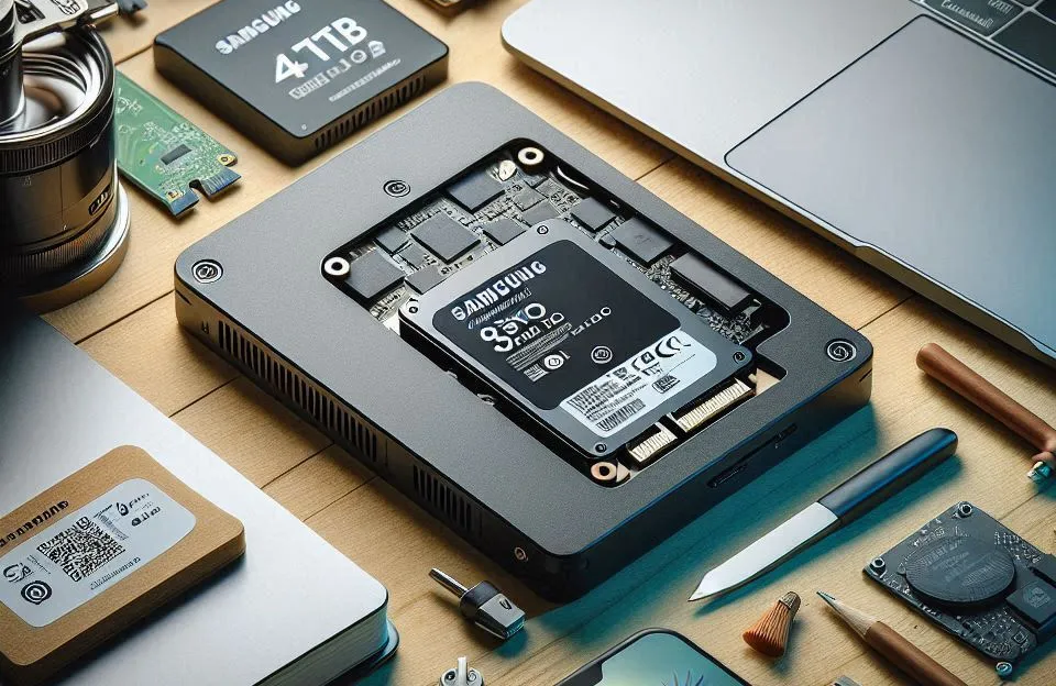 Samsung 870 EVO 4TB SSD Interno SATA III 2,5”