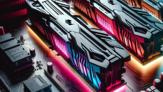 Kit de Memória Corsair Vengeance 32GB 7200MHz DDR5 RGB