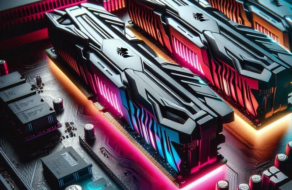 Kit de Memória Corsair Vengeance 32GB 7200MHz DDR5 RGB